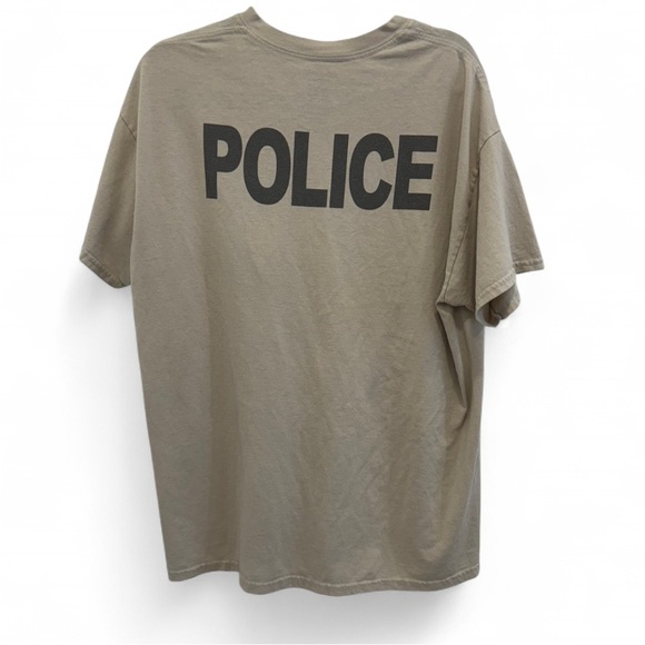 Police Graphic Grey Men's T-Shirt size XL - Picture 1 of 2